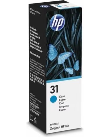 HP Botella tinta 31 cian 70ml 8000 paginas