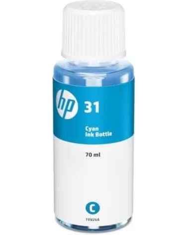 HP Botella tinta 31 cian 70ml 8000 paginas