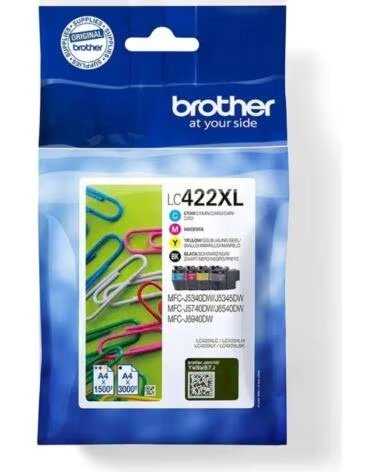 BROTHER Cartucho Multipack LC422XLVAL