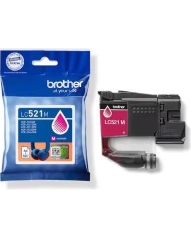 BROTHER Cartucho LC521M Magenta