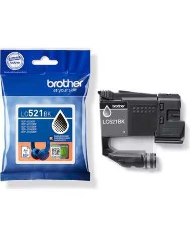 BROTHER Cartucho LC521BK Negro
