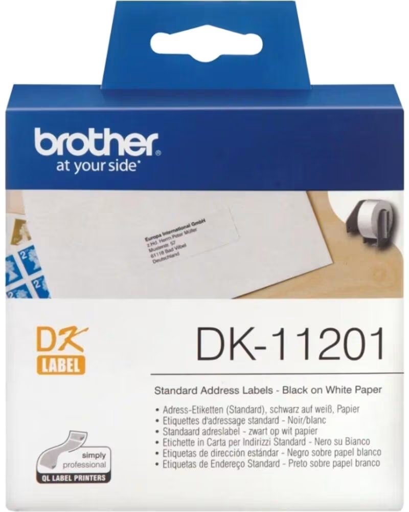 BROTHER Etiquetas DK11201 Direccion 29x90mm 400 ud