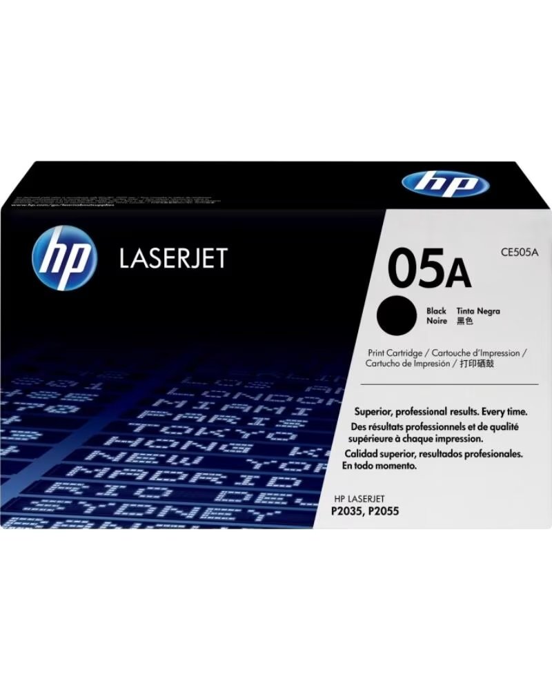 HP Toner 05a ce505a negro 2300 paginas p2030 - p2050