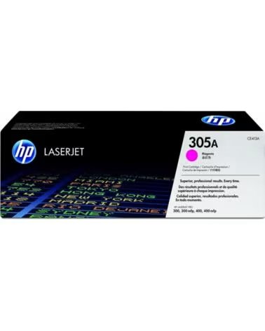HP Toner 305a ce413a magenta 2600pag laserjet pro 300 m351a 300 mfp m375nw 400 m451 400 mfp m475