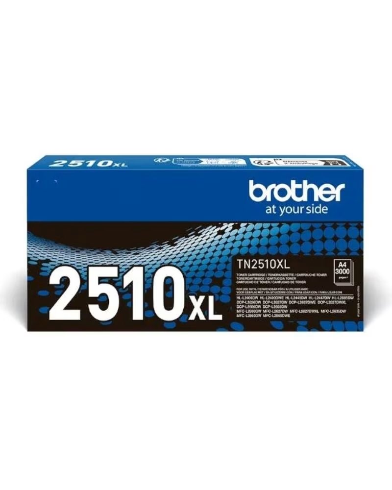 BROTHER Toner TN2510XL Negro