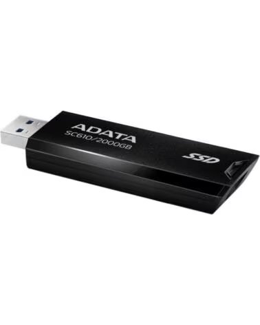 ADATA SC610 SSD Externo 2TB USB 3 2 Gen2 Negro