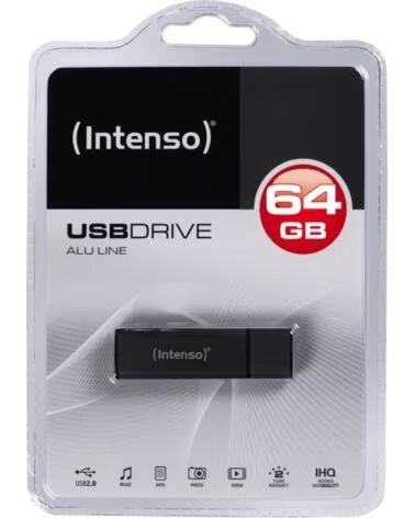 INTENSO Memoria usb 2 0 inteso alu 64gb antracita