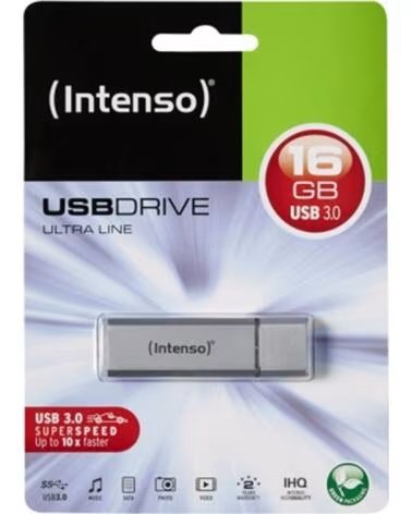 INTENSO Memoria usb 3 2 ultra 16gb aluminio