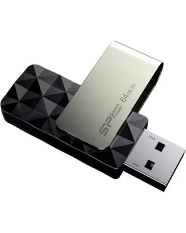 SILICON POWER SP memoria USB Blaze B30 USB 3 1 Gen1 64GB Black