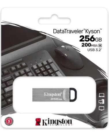 KINGSTON DataTraveler DTKN 256GB USB 3 2 Gen1 Plat