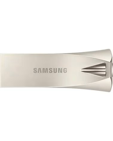 SAMSUNG Bar Plus 128GB USB 3 1 Champaign Silver