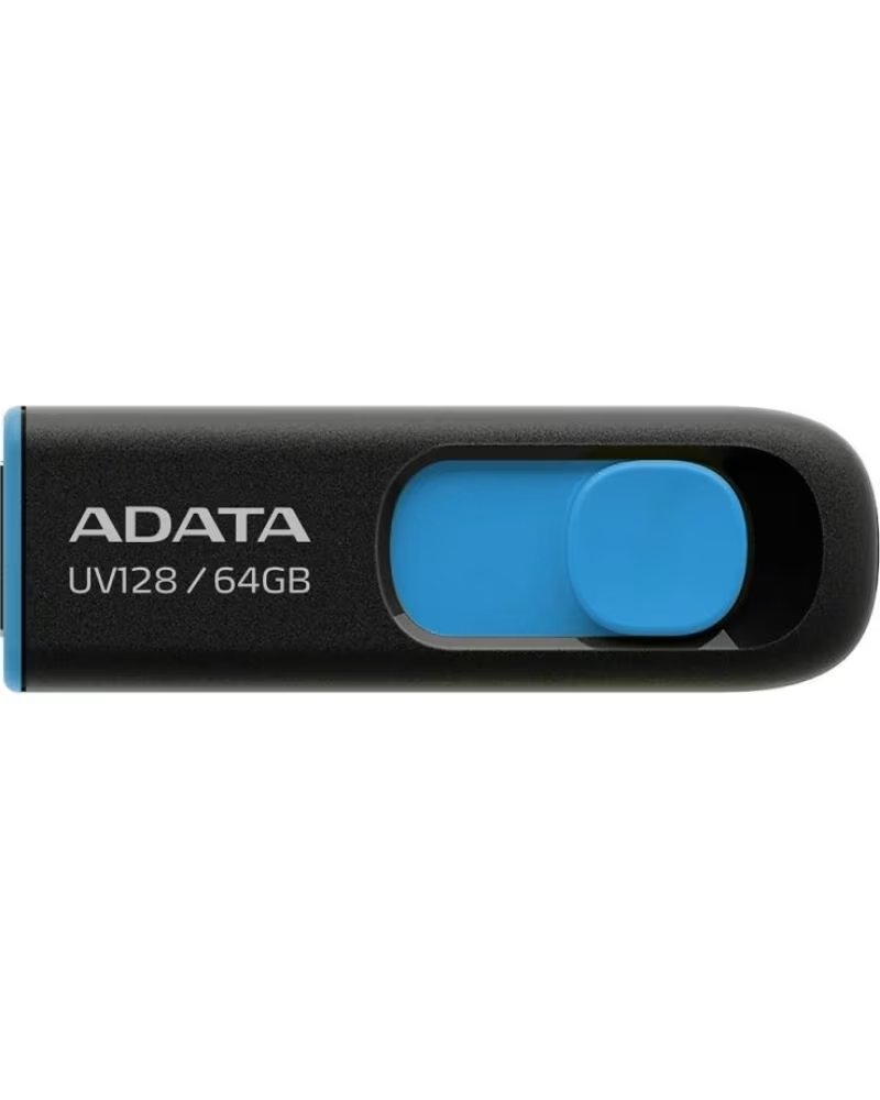 ADATA Memoria usb 3 2 uv128 64gb negro - azul