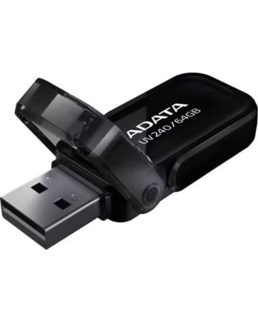 ADATA Lapiz Usb UV240 64GB USB 2 0 Negro
