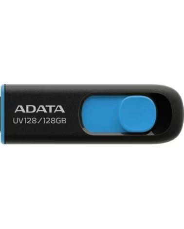 ADATA Memoria usb 3 2 uv128 128gb negro - azul