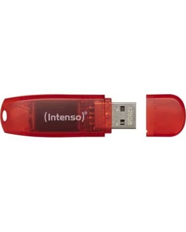 INTENSO Memoria usb 2 0 rainbow 128gb rojo