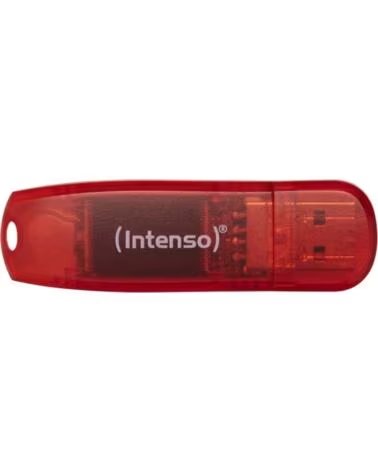INTENSO Memoria usb 2 0 rainbow 128gb rojo