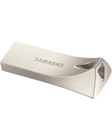 SAMSUNG Bar Plus 256GB USB 3 1 Champaign Silver