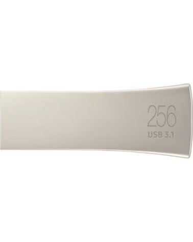 SAMSUNG Bar Plus 256GB USB 3 1 Champaign Silver