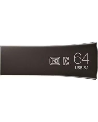 SAMSUNG Bar Plus 64GB USB 3 1 Titan Gray
