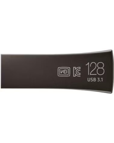 SAMSUNG Bar Plus 128GB USB 3 1 Titan Gray