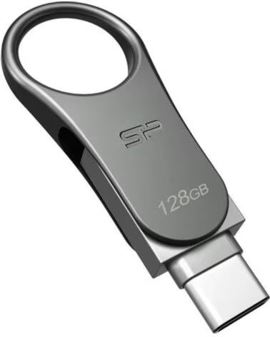 SILICON POWER SP Lapiz USB C80 USB-C 3 2 128GB Dual Metalico