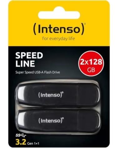INTENSO Memoria usb 3 2 speed 128gb pack 2