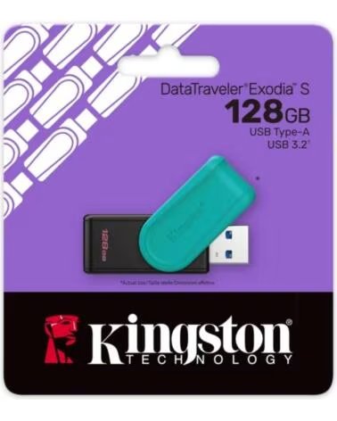 KINGSTON DataTraveler Exodia S 128GB USB 3 2 Gen 1