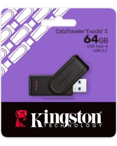 KINGSTON DataTraveler Exodia S 64GB USB 3 2 Gen 1