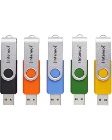INTENSO Memoria usb 3 2 office line multipack 64gb 5 unidades