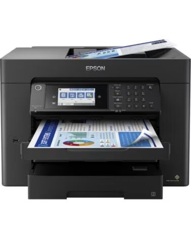 EPSON Multifuncion inyeccion wf - 7840dtwf color wifi duplex a3 fax