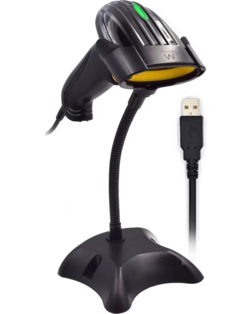 EWENT Lector codigo de barras EW3400 1D Laser Usb