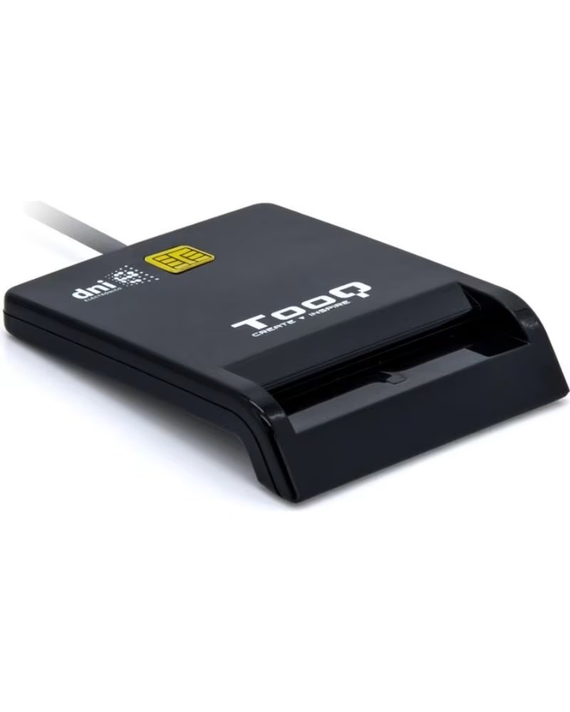 TOOQ Lector de tarjetas DNIE usb 2 0 negro