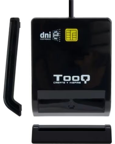 TOOQ Lector de tarjetas DNIE usb 2 0 negro