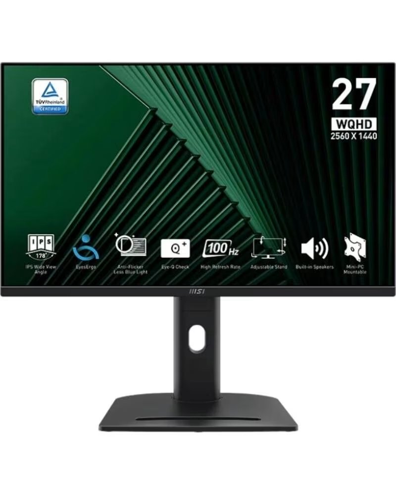 MSI MP275QPG Monitor 27100h WQHD AA MM