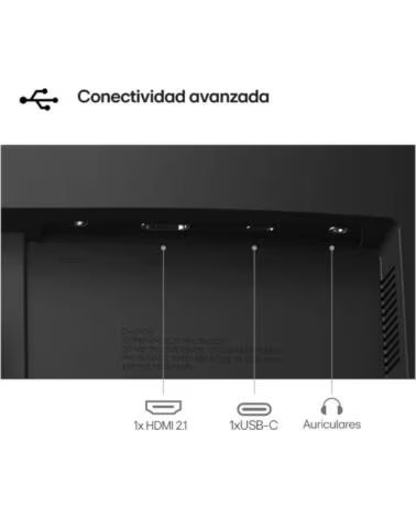 LG 27U421A-B monitor 27 FHD 1xHDMI curvo