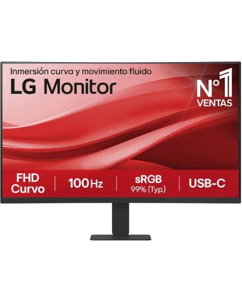 LG 27U421A-B monitor 27 FHD 1xHDMI curvo
