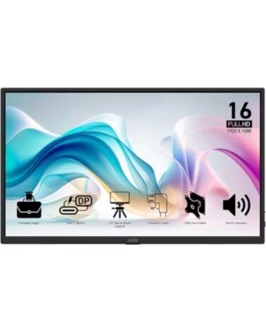 MSI MP165 E6 Monitor15 6IPS FHD portatil USBc MM