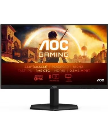 AOC 24G42E Monitor 23 8IPS FHD 180hz 1ms HDMI DP