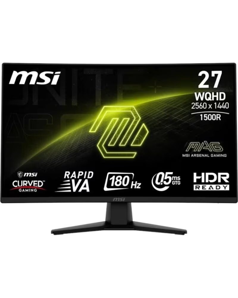 MSI MAG274CQF Monitor 27 WQHD 180hz curv