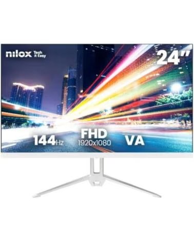 NILOX NXM24FHD14411W Monitor 24 FHD VA 144Hz Blan