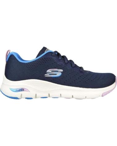 Sportivo per Donna e Bambina SKECHERS ZAPATILLAS ARCH FIT INFINITY AZUL