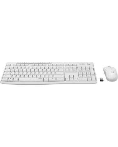 LOGITECH MK295 Teclado y raton inalambrico Blanco