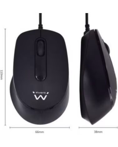 EWENT Kit teclado mouse raton ew3006 usb escritura silenciosa