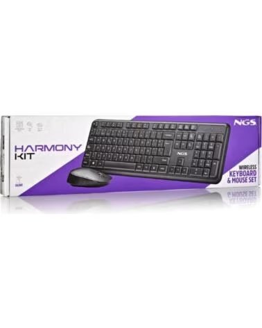 NGS Kit tecladoraton Harmony Inalambrico 12 Tecla