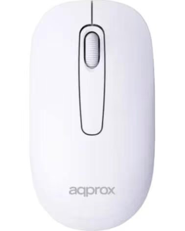 APPROX Tecladoraton inalamb X420W 1000DPI Blanco