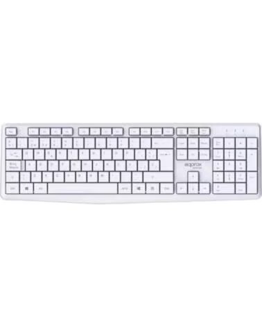 APPROX Tecladoraton inalamb X420W 1000DPI Blanco