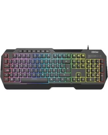 KROM KENTA PC Combo Gaming 4 en 1 RGB Negro