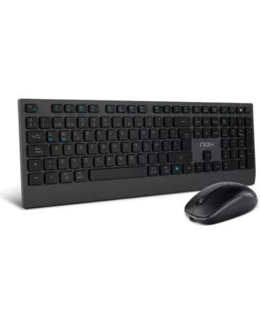 NOX Teclado raton lite duo inalambrico negro