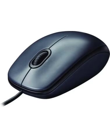 LOGITECH M90 raton optico 1000dpi USB negro