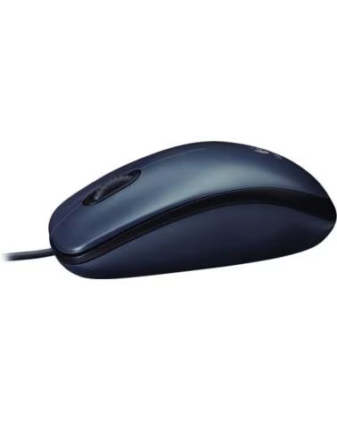 LOGITECH M90 raton optico 1000dpi USB negro